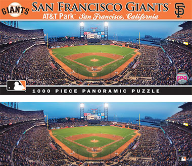 AT&T Park puzzle and box