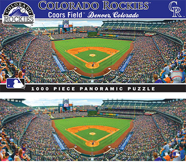 Coors Field puzzle and box