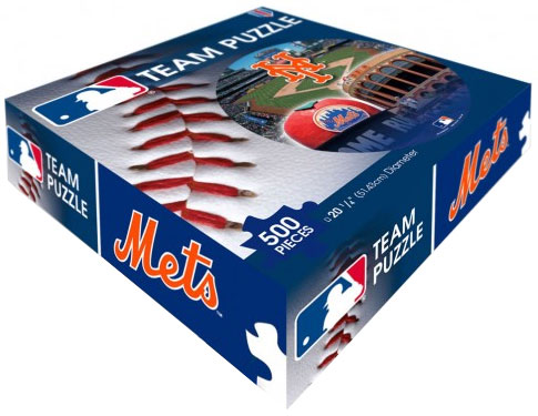 Mets 500 piece puzzle box