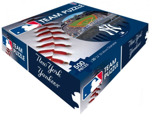 Yankees 500 piece puzzle box