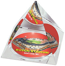 Busch Stadium crystal pyramid