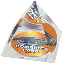 Comerica Park crystal pyramid