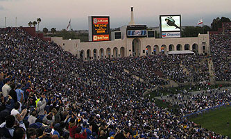 Six Figures at the LA Coliseum