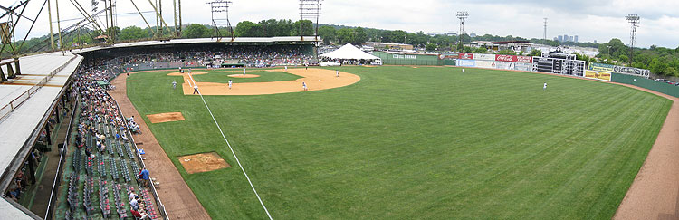 Rickwood Field during the 2008 Classic