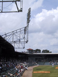 Rickwood Field's antique light towers