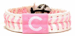 Cubs pink bracelet