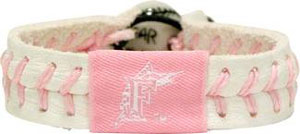 Marlins pink bracelet