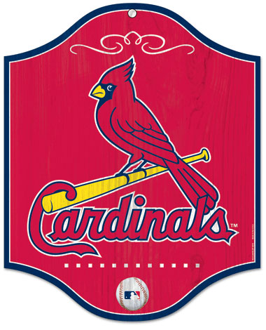 St. Louis Cardinals wood sign