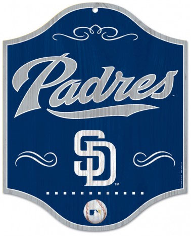 Padres wood sign