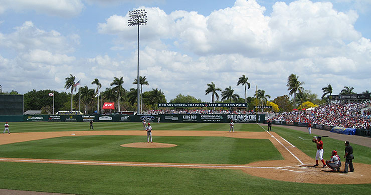 A right field deck was added at City of Palms Park in 2007