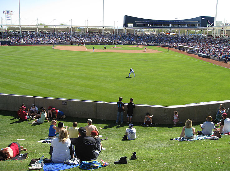 View from the berm in Maryvale
