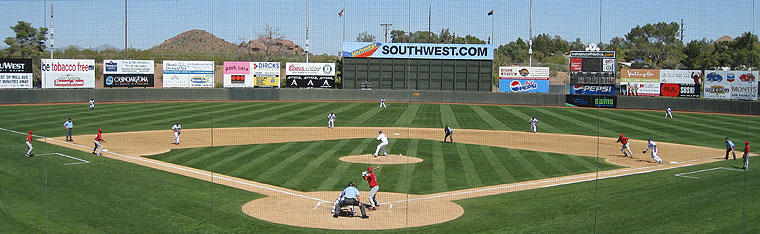 Phoenix Municipal Stadium in Arizona