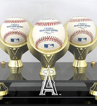 Angels acrylic baseball display cases