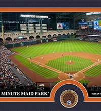 Minute Maid Park infield dirt photomint