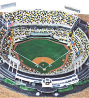 Oakland A's replica ballpark