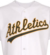 Oakland A's jerseys