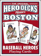 Boston baseball playing cards