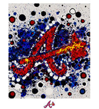 Atlanta Braves team logo fine art