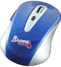 Atlanta Braves wireless mouse