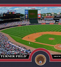Turner Field infield dirt photomint