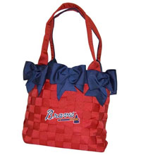 Atlanta Braves grosgrain ribbon purses