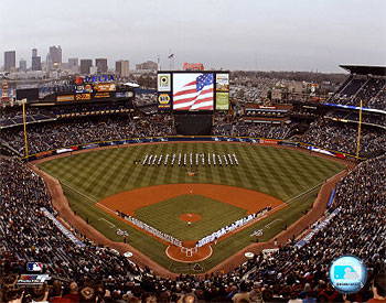 Turner Field Opening Day poster