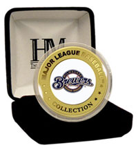 Milwaukee Brewers and Miller Park coins