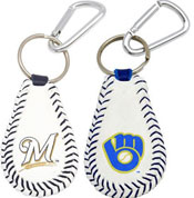 Milwaukee Brewers baseball keychain