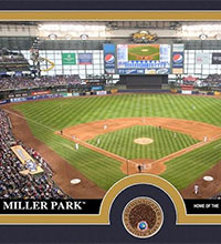 Miller Park infield dirt photomint
