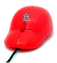 Cardinals cap optical mouse