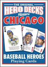 Chicago Cubs baseball playing cards