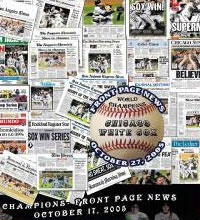 White Sox World Champions collage poster