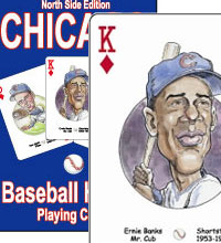 Chicago Cubs baseball heroes cards