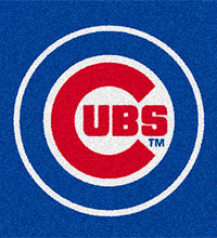 Chicago Cubs home and car mats