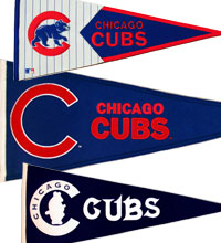Chicago Cubs pennants