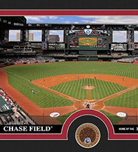 Chase Field infield dirt photomint