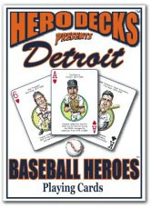 Detroit baseball playing cards