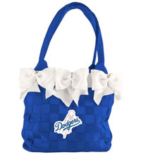 Los Angeles Dodgers grosgrain ribbon purses
