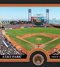 AT&T Park infield dirt photomint