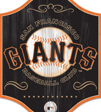 San Francisco Giants wooden sign