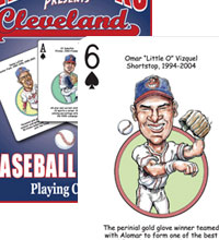 Cleveland baseball heroes cards