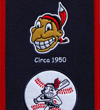 Cleveland Indians heritage logo banner
