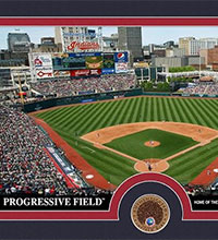 Progressive Field infield dirt photomint