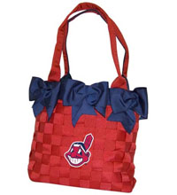 Cleveland Indians grosgrain ribbon purses