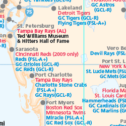 Baseball map