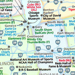 Baseball map
