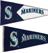 Seattle Mariners pennants