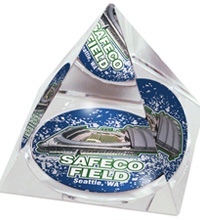 Safeco Field crystal pyramid