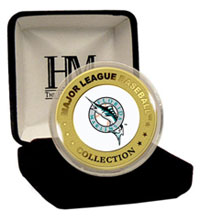 Florida Marlins and Marlins Park coins