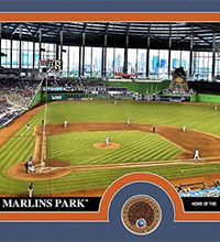 Marlins Park infield dirt photomint